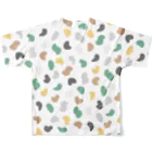 kennosuke-artのkamo#2 All-Over Print T-Shirt :back