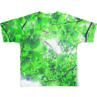 fée de la roseのVert frais フルグラフィックTシャツの背面