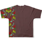 EMMA generalのEMMA(エマ) フラワー All-Over Print T-Shirt :back