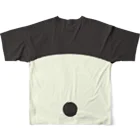 Siderunの館 B2の『うさンダ フルグラフィックTシャツだよ！さげみちゃん ①』 All-Over Print T-Shirt :back