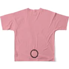 Siderunの館 B2の『うさンダ フルグラフィックTシャツだよ！さげみちゃん ②』 フルグラフィックTシャツの背面