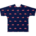 不器用な私の日常のめおん（あちこち） All-Over Print T-Shirt