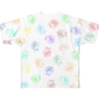 ゴケバシュビリのMOORE_COLORFUL フルグラフィックTシャツ