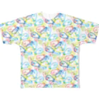 mayofriendsのマヨランダムスタンプ All-Over Print T-Shirt