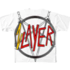 ZLAYER unofficial ShopのZLAYER ペンタグラム フルグラフィックTシャツ