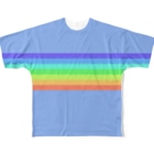 iii bou 2号店のiii bou パターン柄026-3 All-Over Print T-Shirt