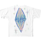 Dosumiのプリズム水晶 All-Over Print T-Shirt