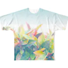 dizzyの南国の葉っぱ ３🌿 All-Over Print T-Shirt