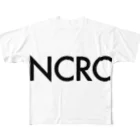 tdkjdesignのNCRC white フルグラフィックTシャツ