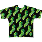 913WORKS WEB SHOP SUZURIの威嚇するナミアゲハの総柄のやつ All-Over Print T-Shirt