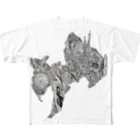 UAB-x1のメカ・バスト All-Over Print T-Shirt