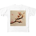 2024のAI「桜」Tシャツ（1） フルグラフィックTシャツ