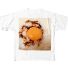 shizukusanの棚の卵かけご飯、 フルグラフィックTシャツ