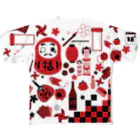 秌藤ちゆの和ものTシャツ All-Over Print T-Shirt