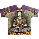 BABIBUBE_Buddhaの千手観音像 仏！ フルグラフィックTシャツ