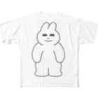 babumiのbabumi usagi フルグラフィックTシャツ