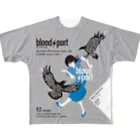 bloodsportの#3 raven maze フルグラフィックTシャツ