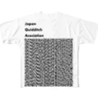 Japan Quidditch Association 公式のJQA Staff お目立ちURL フルグラフィックTシャツ