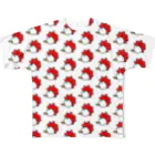 RICKTACKのRICK TACK  ニワトリモノグラム All-Over Print T-Shirt