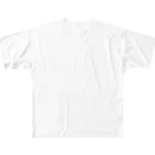 white_spaceのセレブトイプー フルグラフィックTシャツ