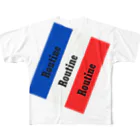 トリコロールカラーのルーティン フルグラフィックTシャツ