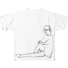 shimmy_sの先生 フルグラフィックTシャツ