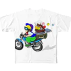 大道芸人solaのSOLAーバイク フルグラフィックTシャツ