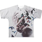 オクソラ ケイタの"haku re" #01 All-Over Print T-Shirt