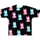 イソ(ベ)マスヲのほねくま All-Over Print T-Shirt