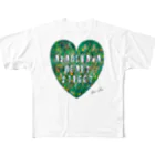 nissyheartのASAHIKAWA HEART STREET All-Over Print T-Shirt