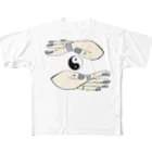 softtennis124の対極天 フルグラフィックTシャツ