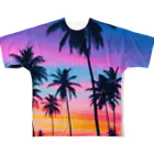 さいりゅうのtwilight beach フルグラフィックTシャツ