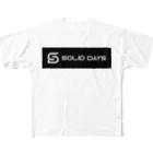 SOLID DAYS グッズショップのSOLID DAYS 2019 ボックスロゴ フルグラフィックTシャツ