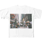 kokonotsuのin NY フルグラフィックTシャツ