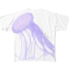Medusasのあまくさくらげ フルグラフィックTシャツ