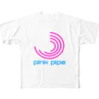 PinkPipeのPINK PIPEロゴマーク All-Over Print T-Shirt