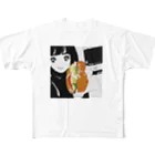 ！あんにゅいぽっぽ！の食べる？ フルグラフィックTシャツ