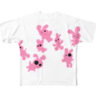 CAMEOのRabbit All-Over Print T-Shirt