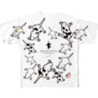 HERP MODA by ヤマモトナオキのマウス フルグラフィックTシャツ
