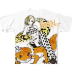 HERP MODA by ヤマモトナオキのヒョウモントカゲモドキ All-Over Print T-Shirt