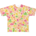 Canon3Rの水彩タイル3 All-Over Print T-Shirt