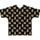 猫と釣り人のNEKO_FB_1K All-Over Print T-Shirt