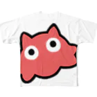 ねずみのすきまのめちゃでかめんだこちゃん  フルグラフィックTシャツ