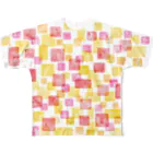 Canon3Rの水彩　角3(両面) All-Over Print T-Shirt