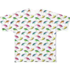 猫と釣り人のバイブレーション All-Over Print T-Shirt