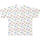 猫と釣り人のエギ All-Over Print T-Shirt