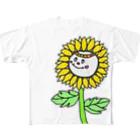 手描きＴシャツ seethesunのひまわりさん フルグラフィックTシャツ