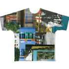 こんぽたーじゅまるのストリートデザイン フルグラフィックTシャツ