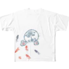 マルティ部屋の目がこええよ！マルティ All-Over Print T-Shirt