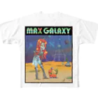 nidan-illustrationのMAX GALAXY フルグラフィックTシャツ